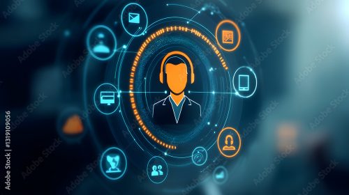 Digital vernetztes Kundensupport-System